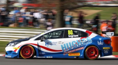 Northern Living - Local Selby businesses man Simon Easthill sponsors BTCC team Tom Ingram from Speed Works