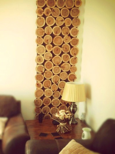 DIY Autumn inspired wall hanging