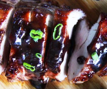 Pork Chops with Sloe & Apple Jelly